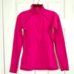 🌸Nike Pro Women’s Hyperwarm 3/4 Zip Pullover
